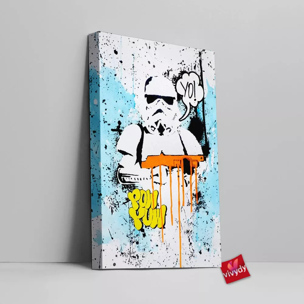 Stormtrooper Canvas Wall Art