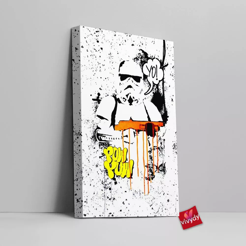 Stormtrooper Canvas Wall Art