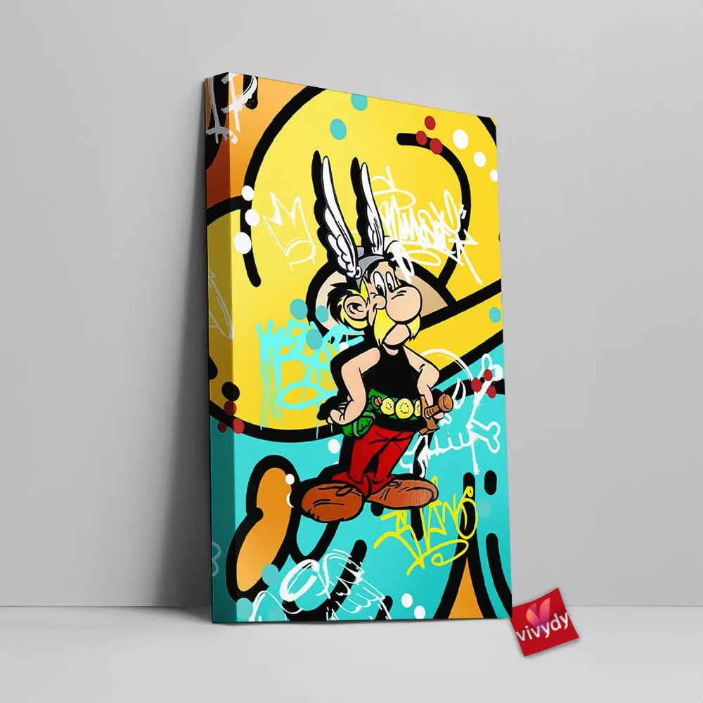 Asterix and Obelix Canvas Wall Art