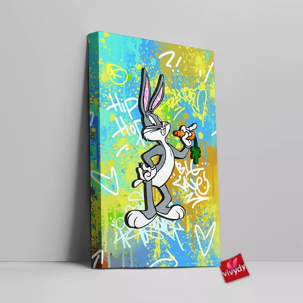 Bugs Bunny Canvas Wall Art