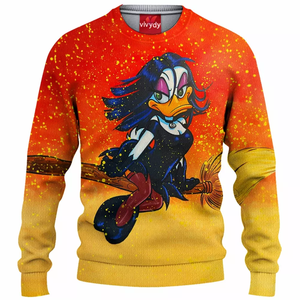 Daisy Duck Knitted Sweater