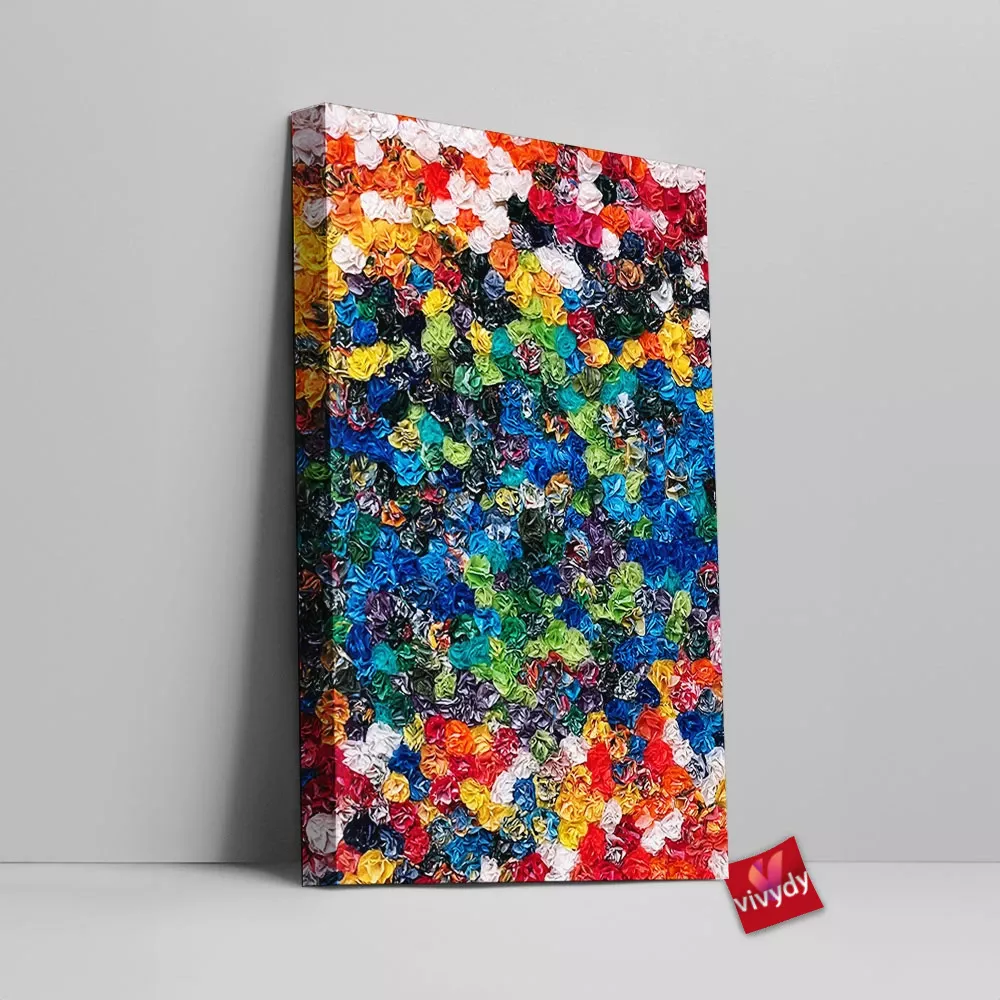 Colorful Flowers Canvas Wall Art