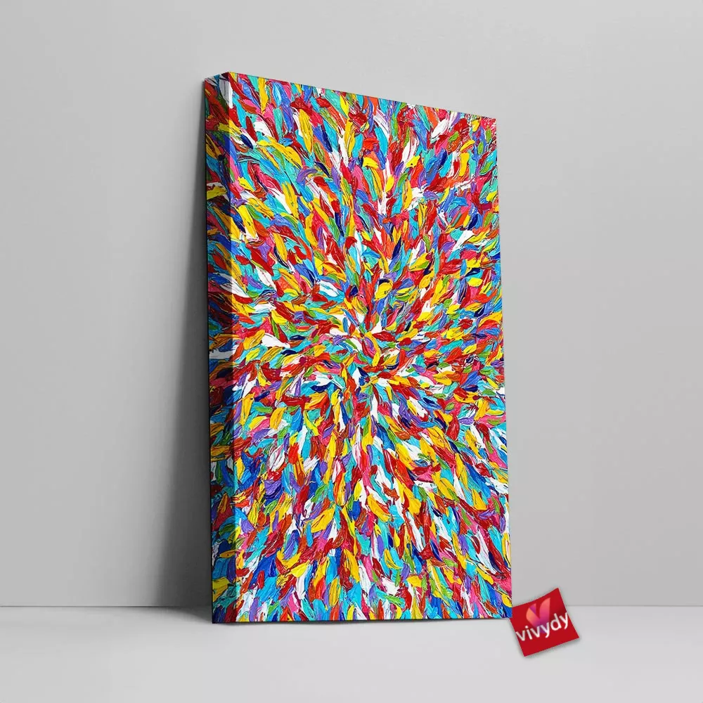 Multiple Flowers Canvas Wall Art