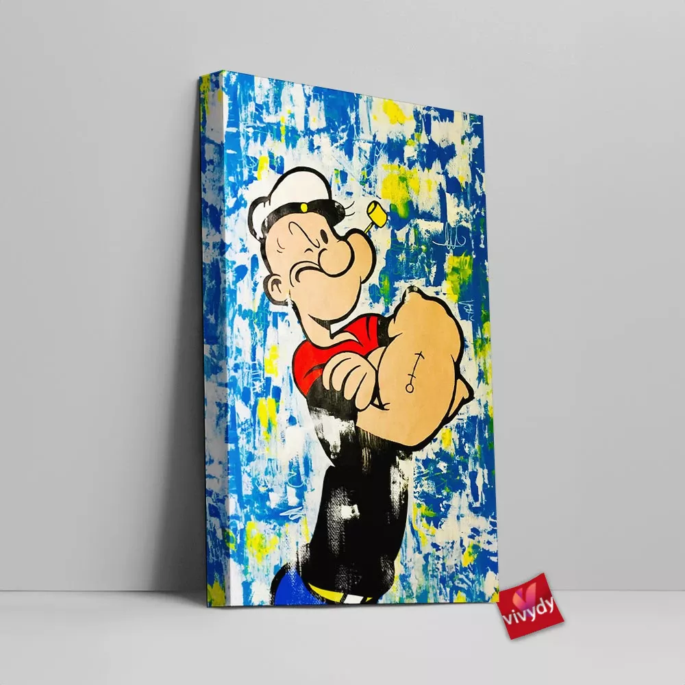 Popeye Canvas Wall Art