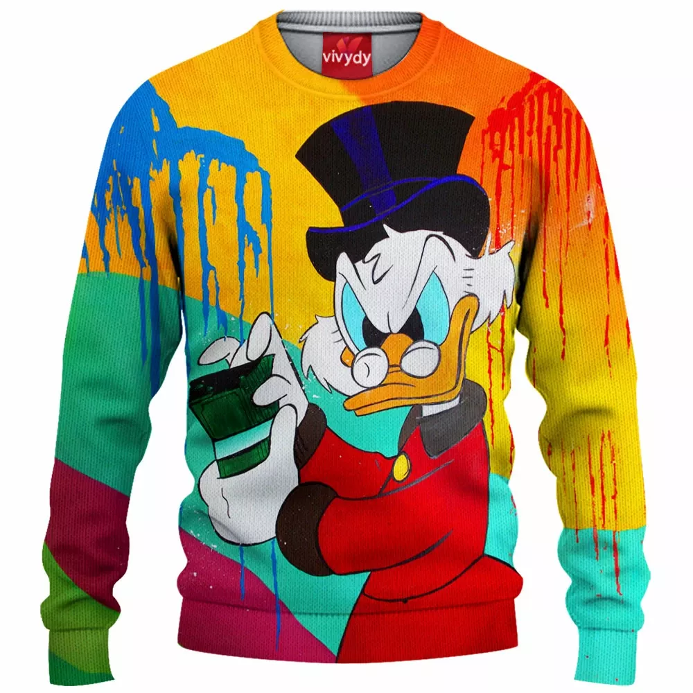 McDuck Scrooge Knitted Sweater