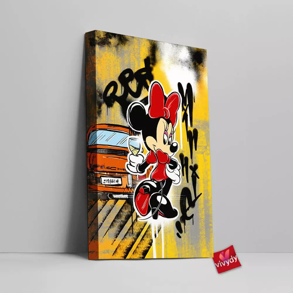 Minnie Mouse Canvas Wall Art