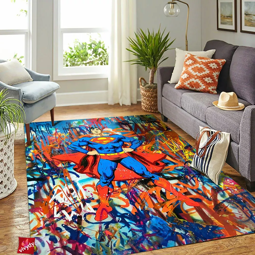 Superman Rectangle Rug