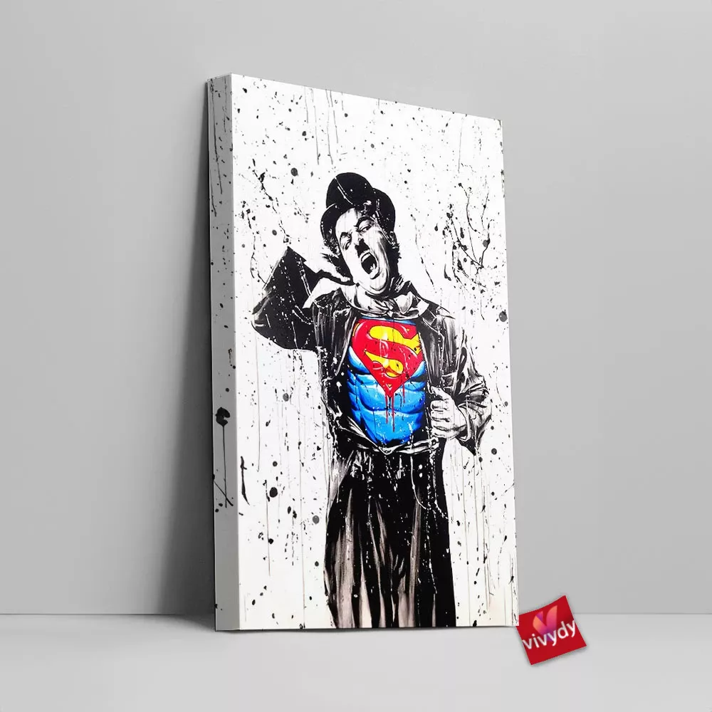 Charlie Chaplin Canvas Wall Art