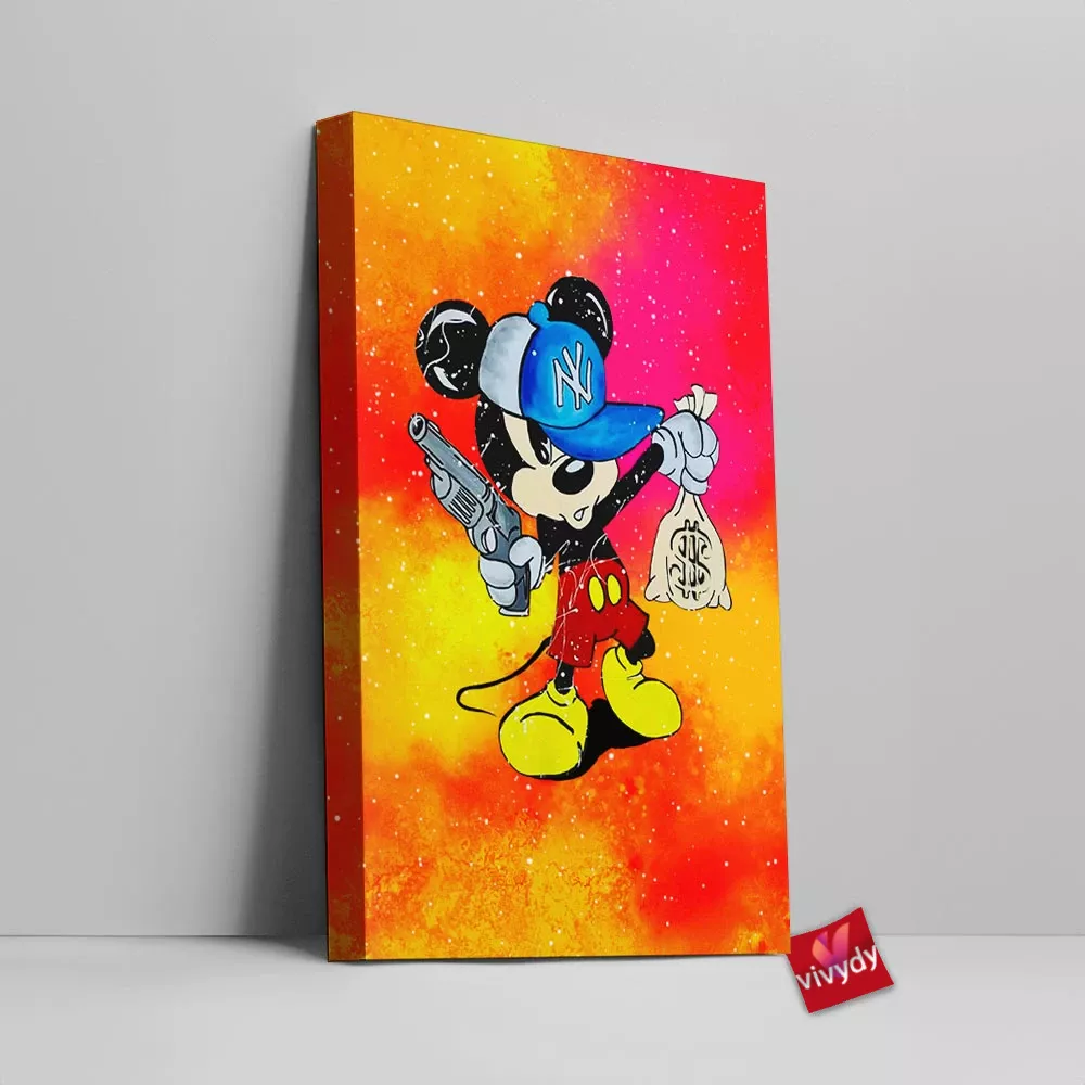 Mickey Mouse Canvas Wall Art