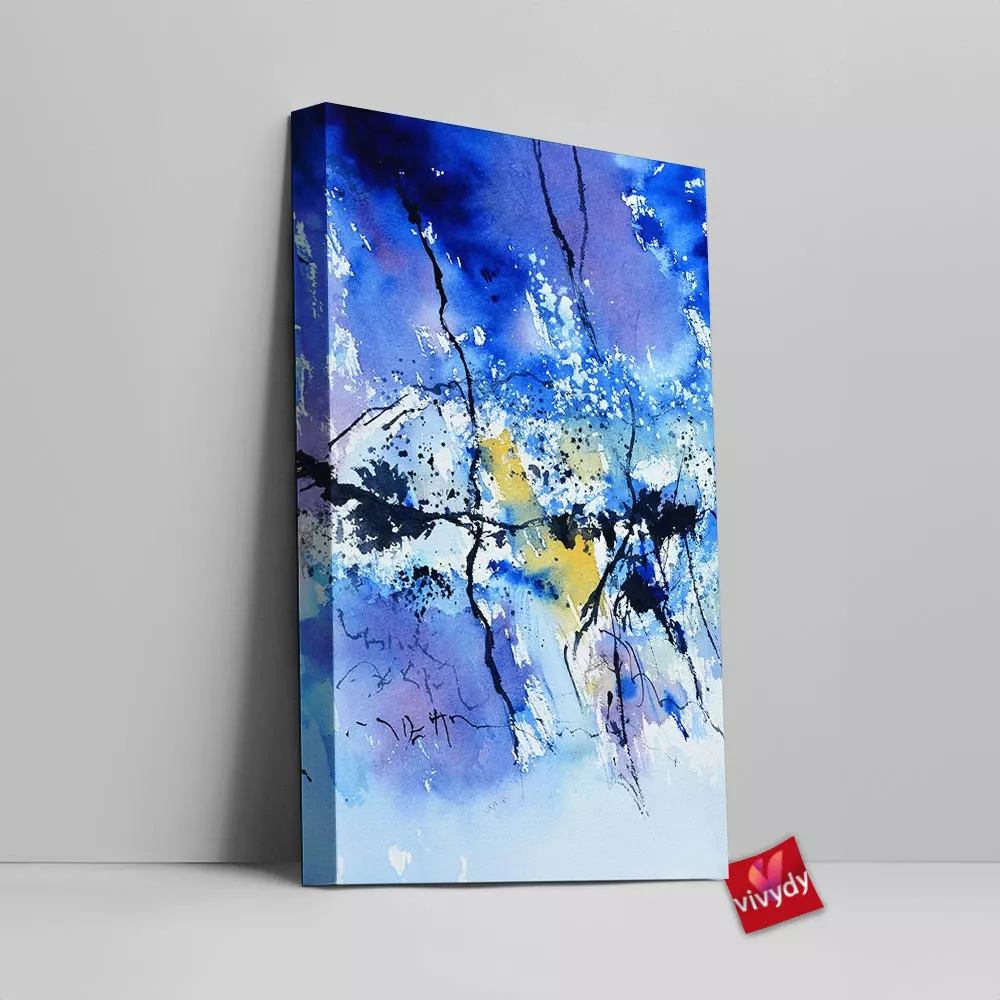 Back to Blue Canvas Wall Art