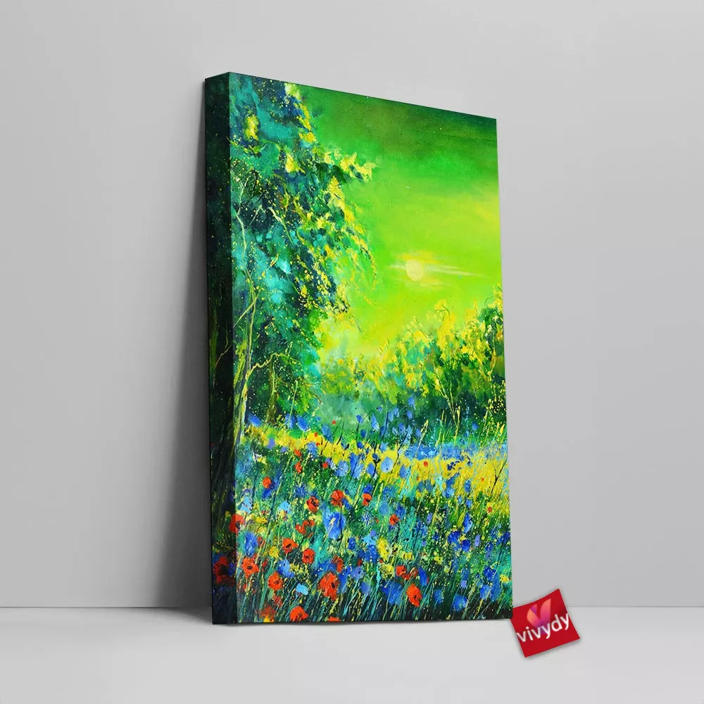 Field Flowers Canvas Wall Art