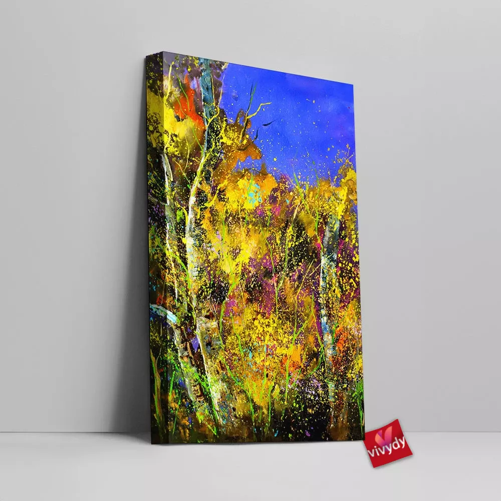 Autumnal explosion Canvas Wall Art