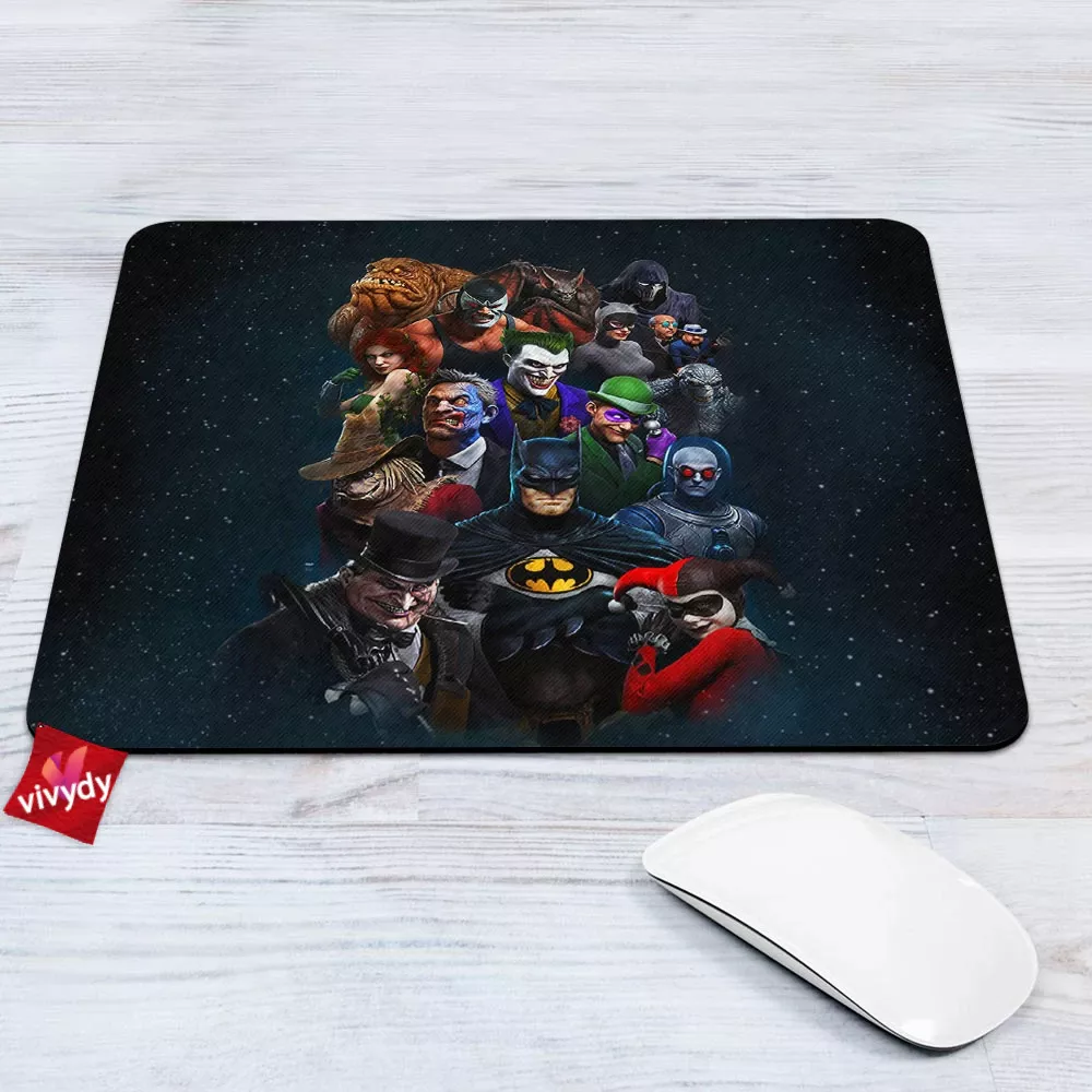 Batman Villain Mouse Pad