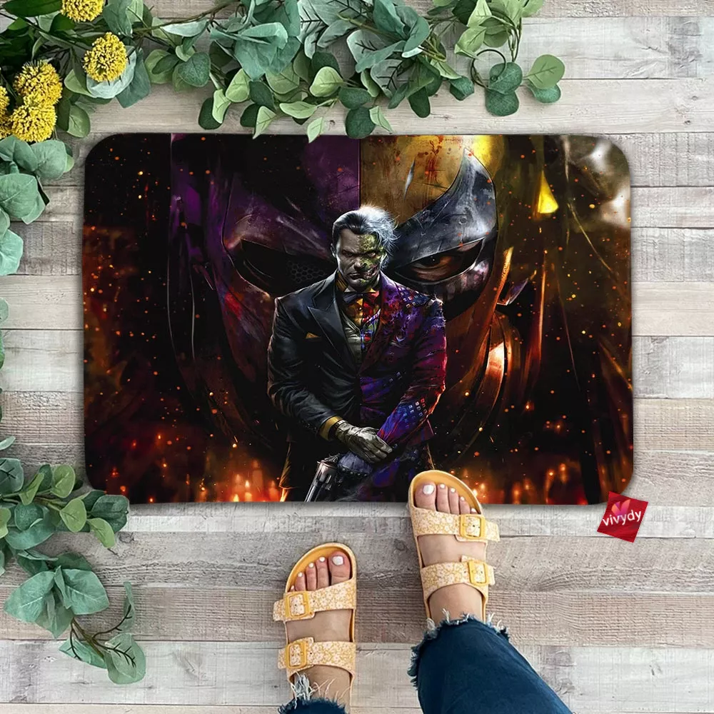 Harvey Dent Two-Face Doormat