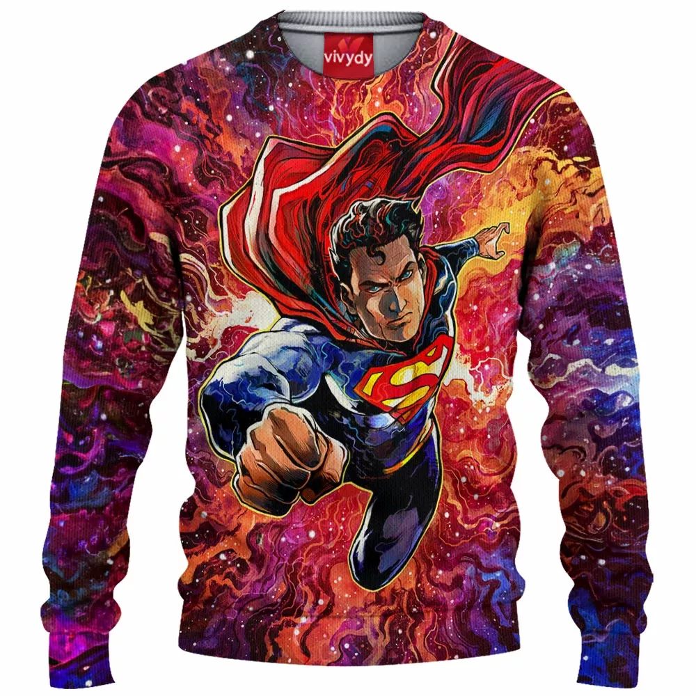 Superman Knitted Sweater