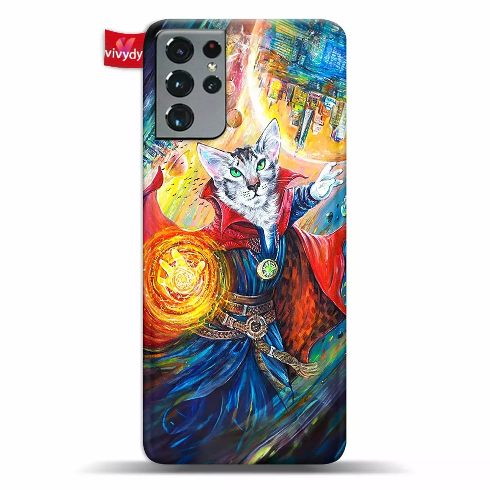 Doctor Stranger Cat Phone Case Samsung