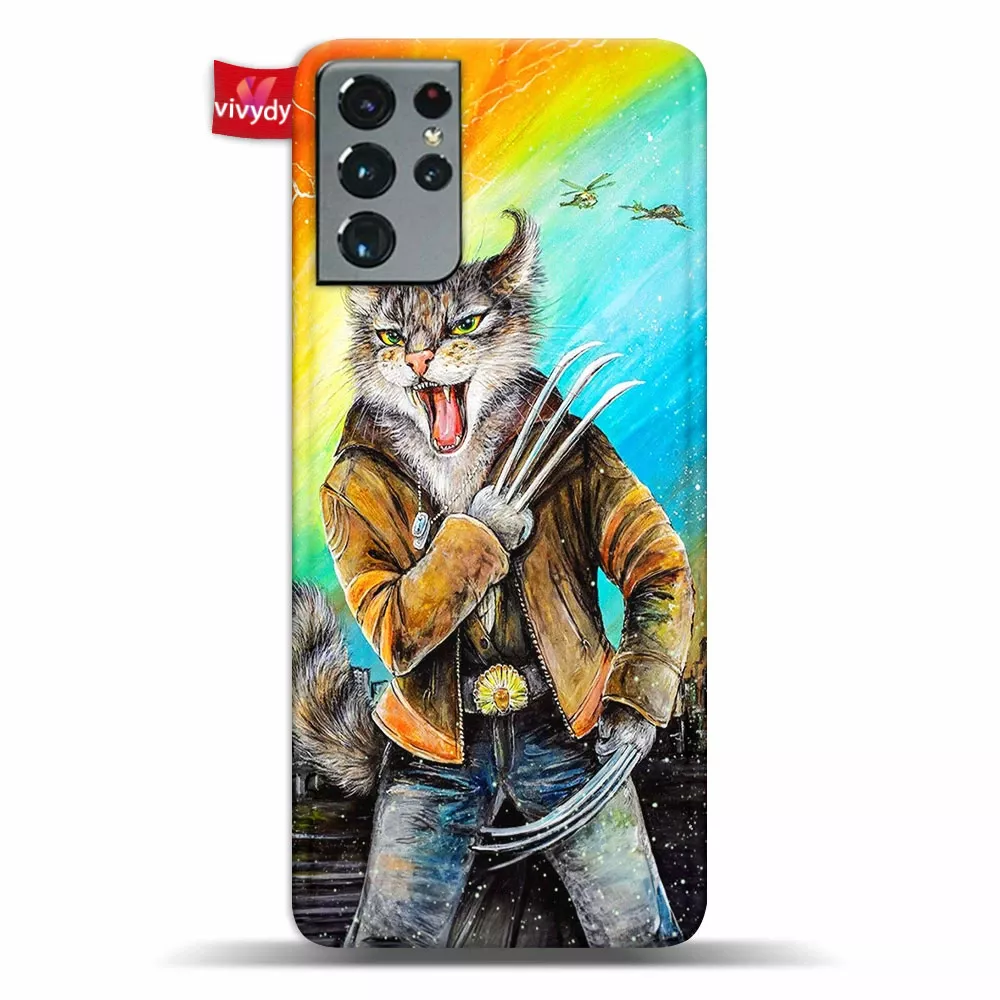 Wolverine Cat Phone Case Samsung