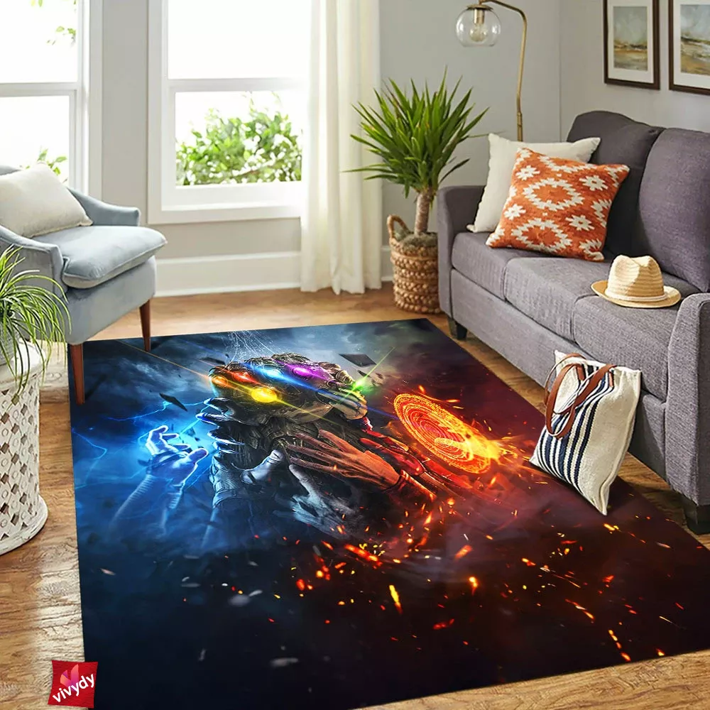 Infinity Gauntlet Rectangle Rug