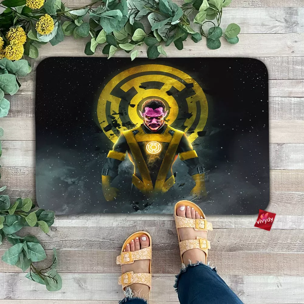 Yellow Lantern Sinestro Doormat