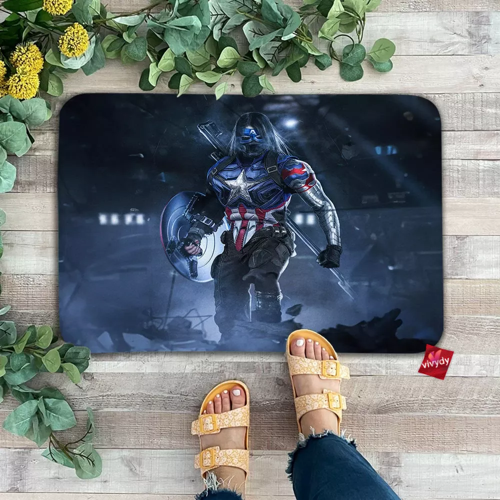 Winter Soldier x Captain America Doormat