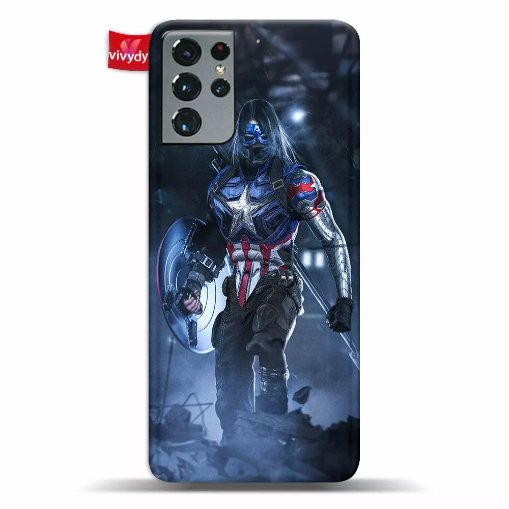 Winter Soldier x Captain America Phone Case Samsung