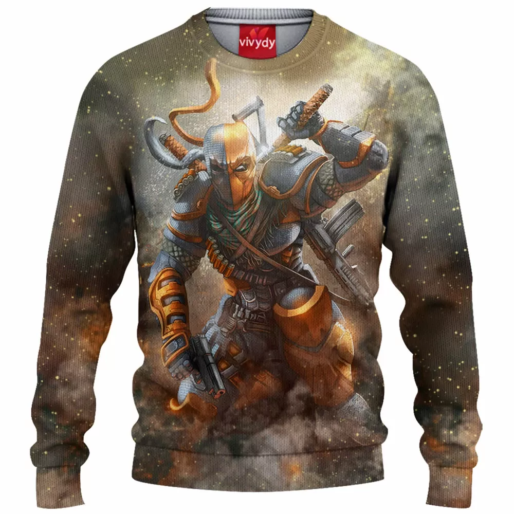 Death Stroke Knitted Sweater