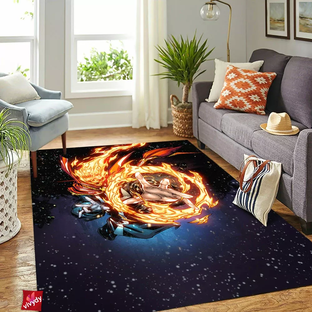 Doctor Stranger x Ghost Rider Rectangle Rug