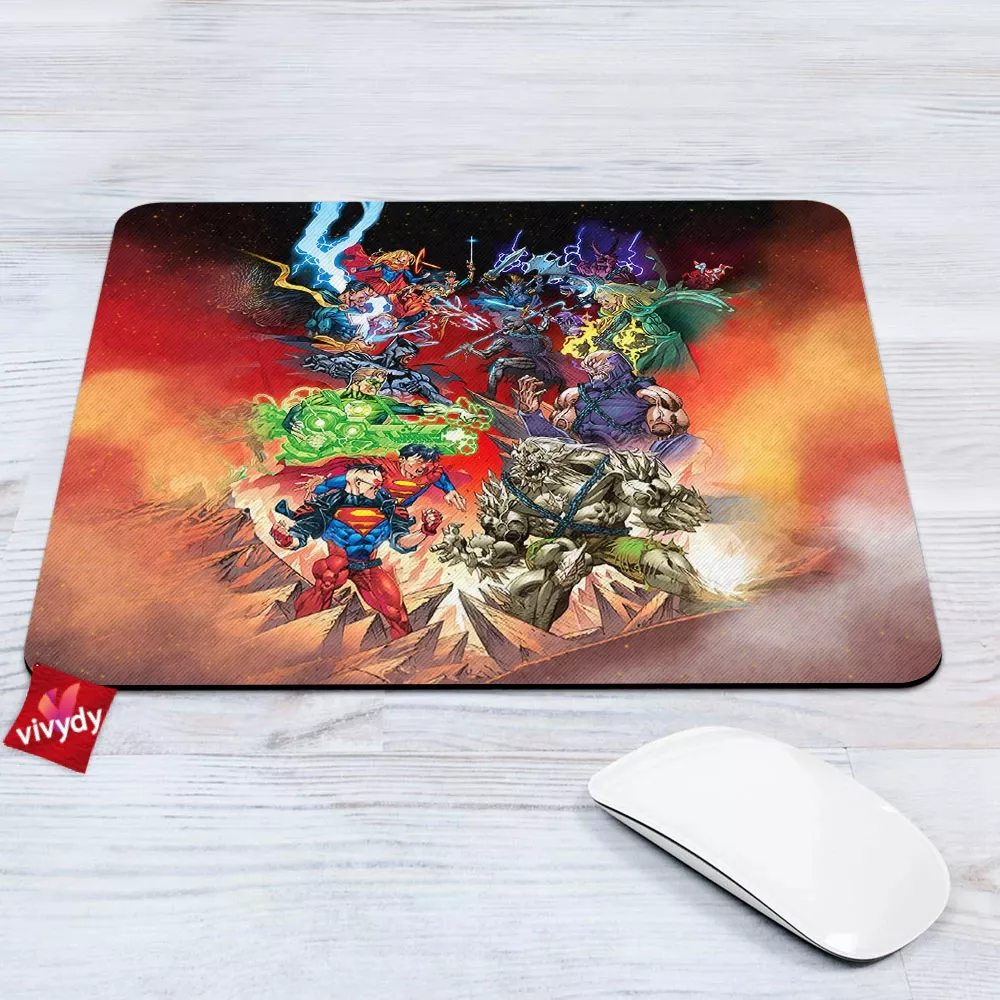 Comic War Zone Mouse Pad