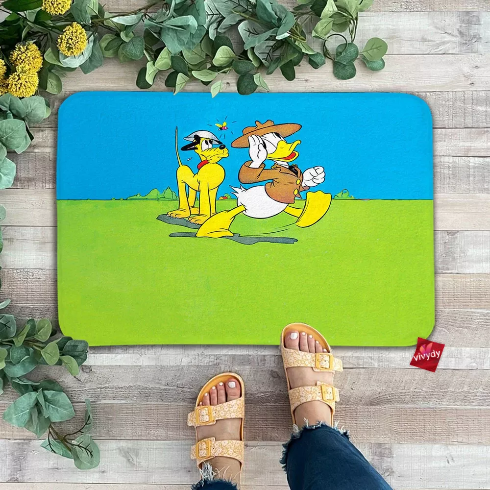 Pluto Donald Duck Doormat