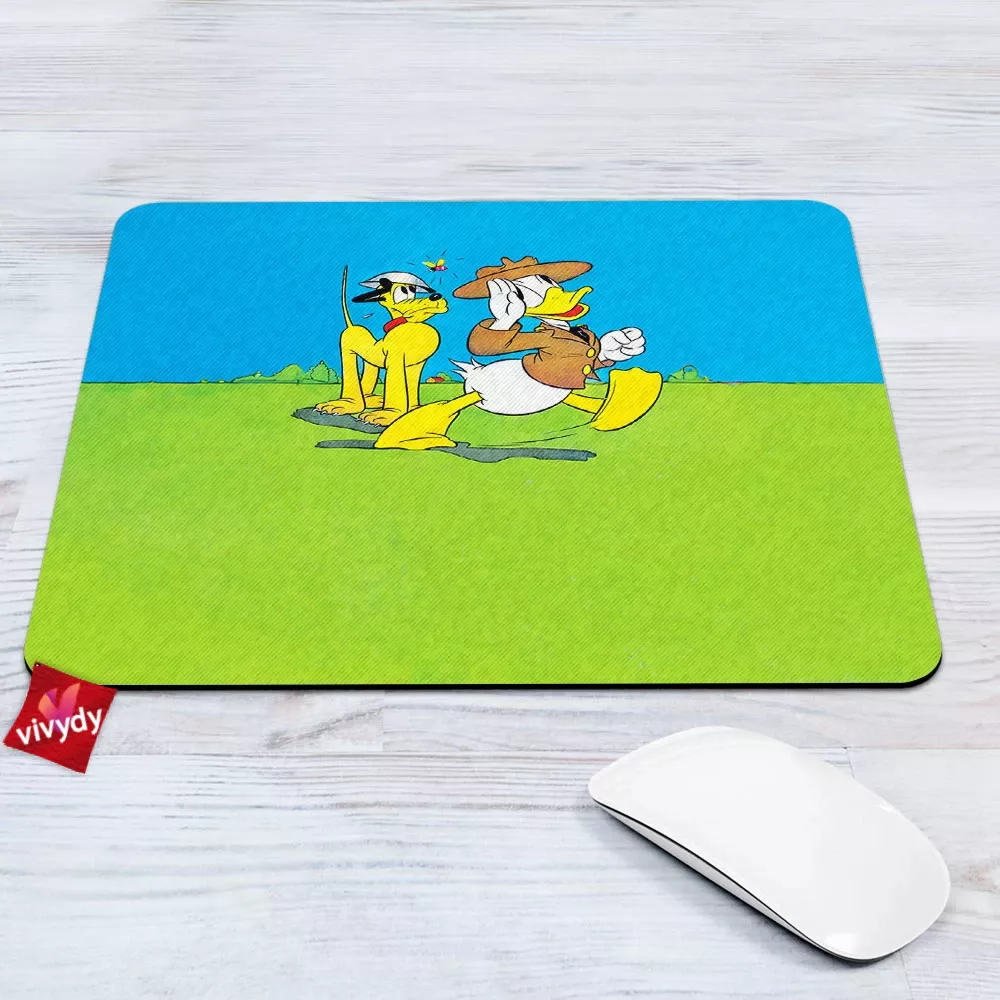 Pluto Donald Duck Mouse Pad