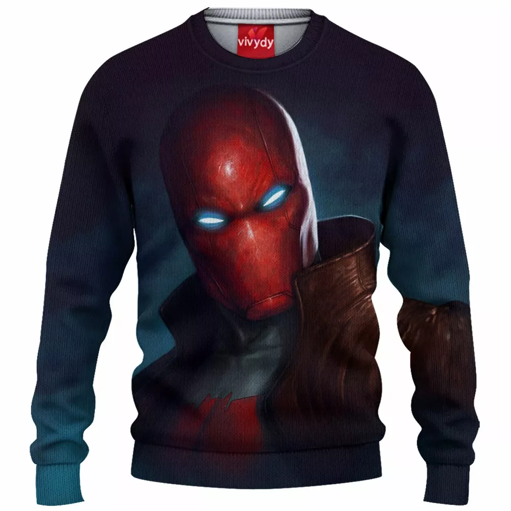 Red Hood Knitted Sweater