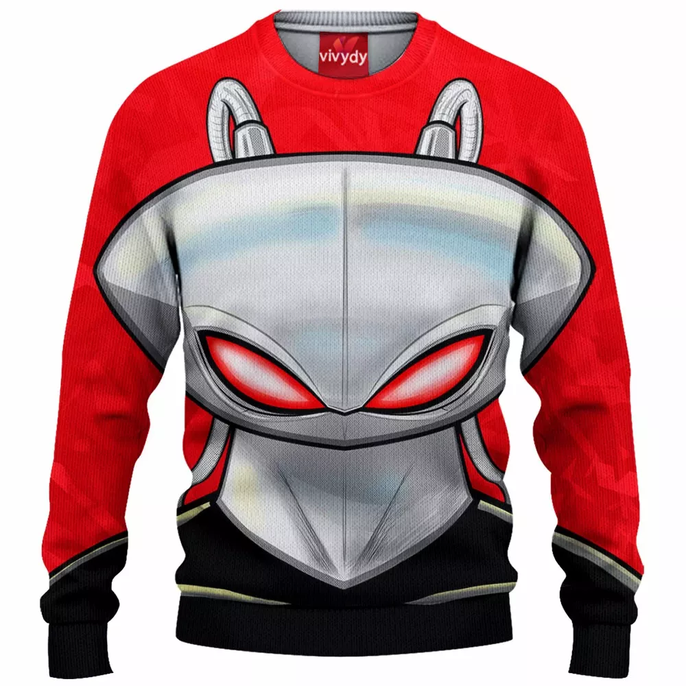 Black Manta Knitted Sweater