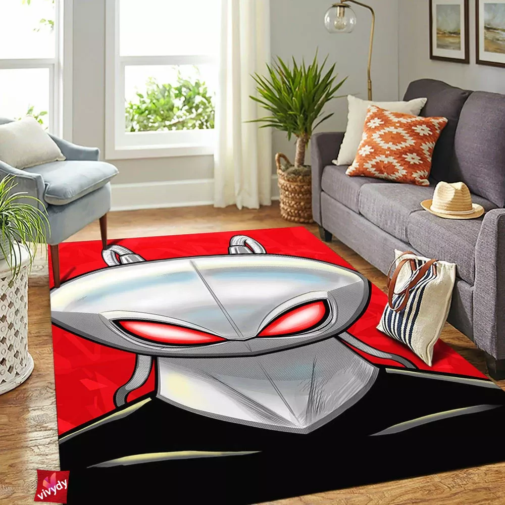 Black Manta Rectangle Rug