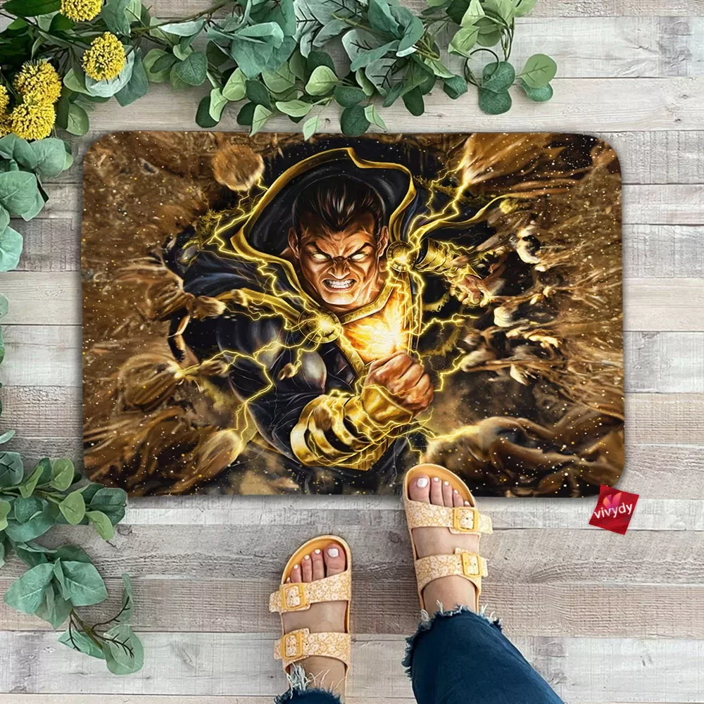 Black Adam Doormat