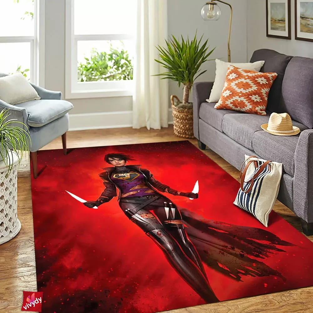 Comic Vampire Rectangle Rug