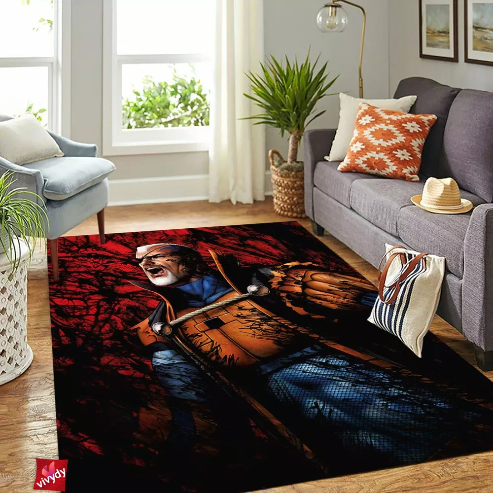 Deathstroke x Venom Rectangle Rug