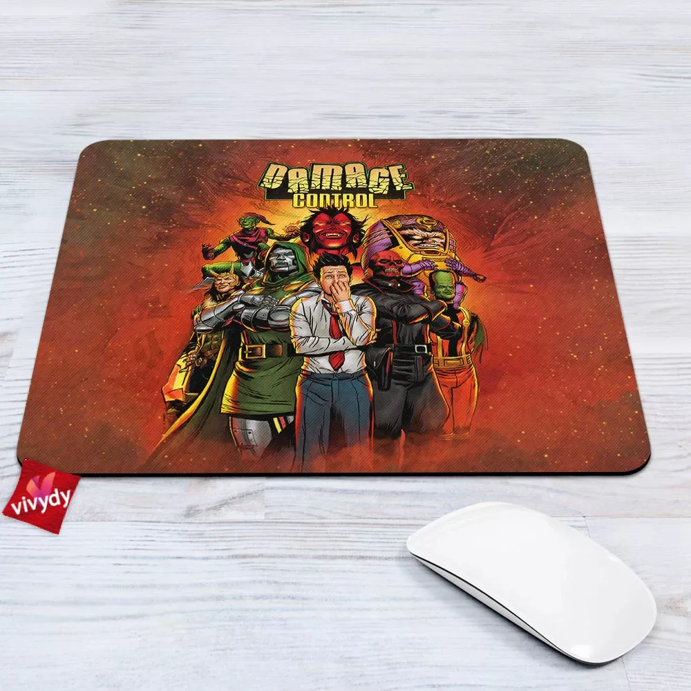 Comic Villains Mouse Pad