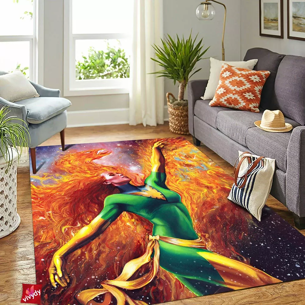 Jean Grey Rectangle Rug