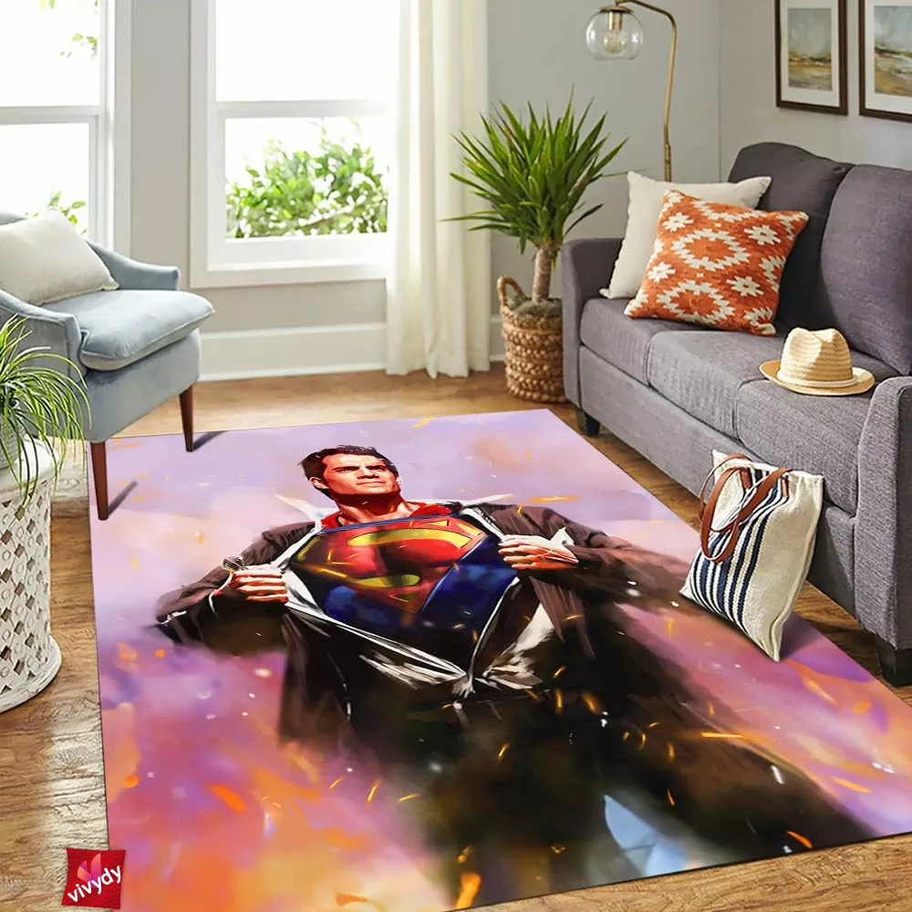 Superman Rectangle Rug