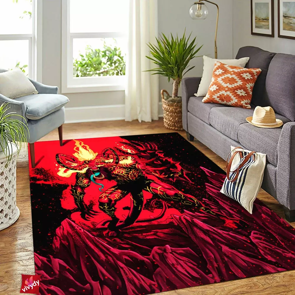 Hellboy x Venom Rectangle Rug