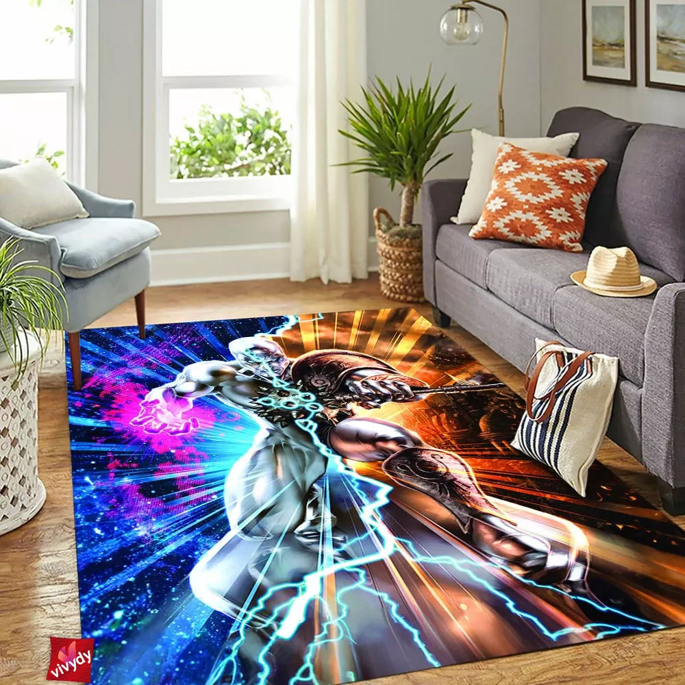 Silver Surfer Rectangle Rug