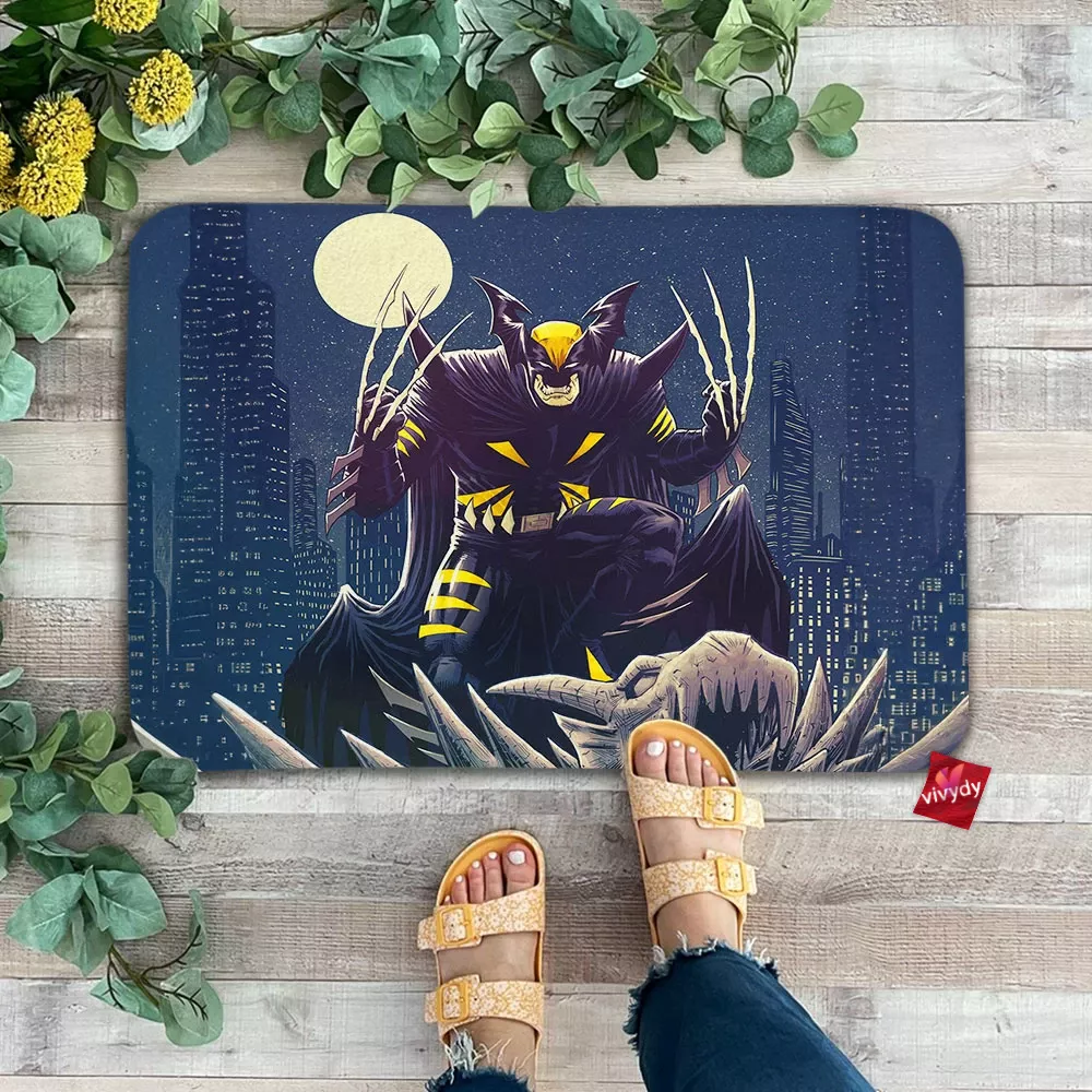 Wolverine x Batman Doormat