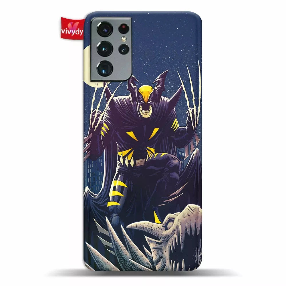 Wolverine x Batman Phone Case Samsung