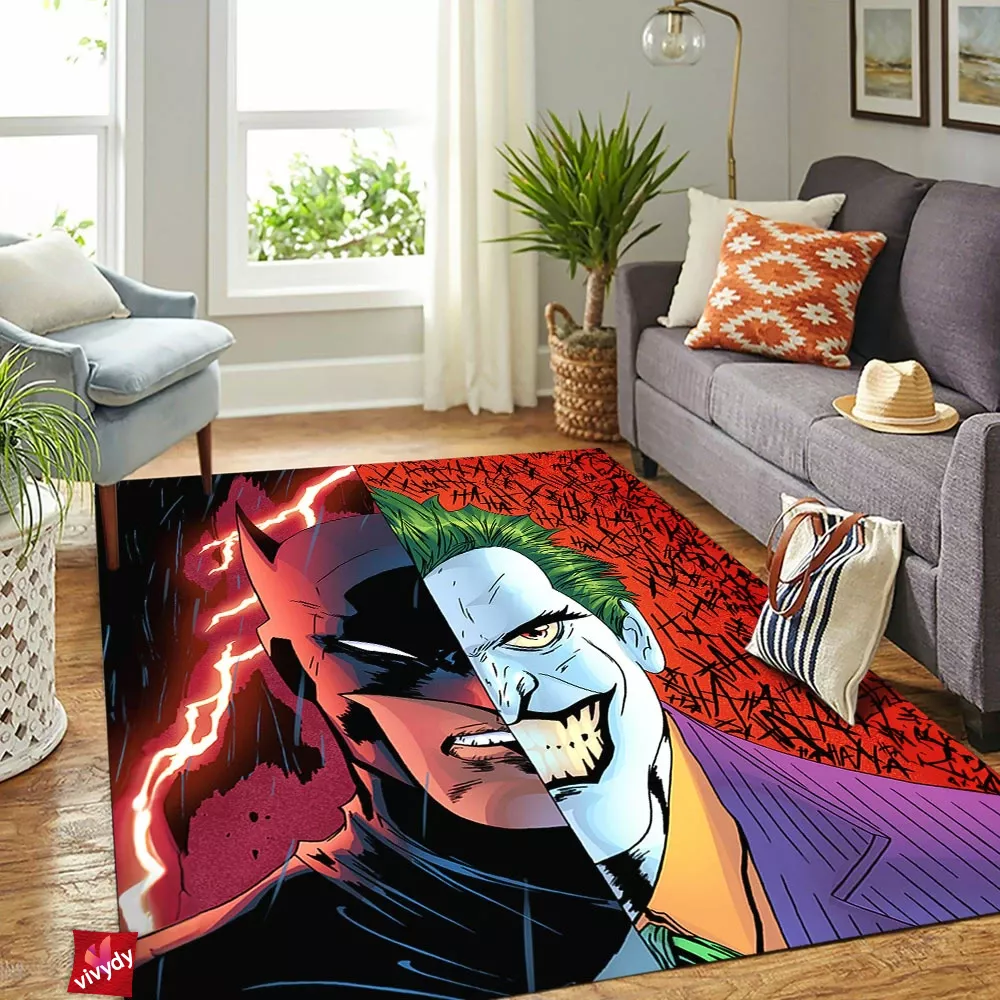 Batman Joker Rectangle Rug