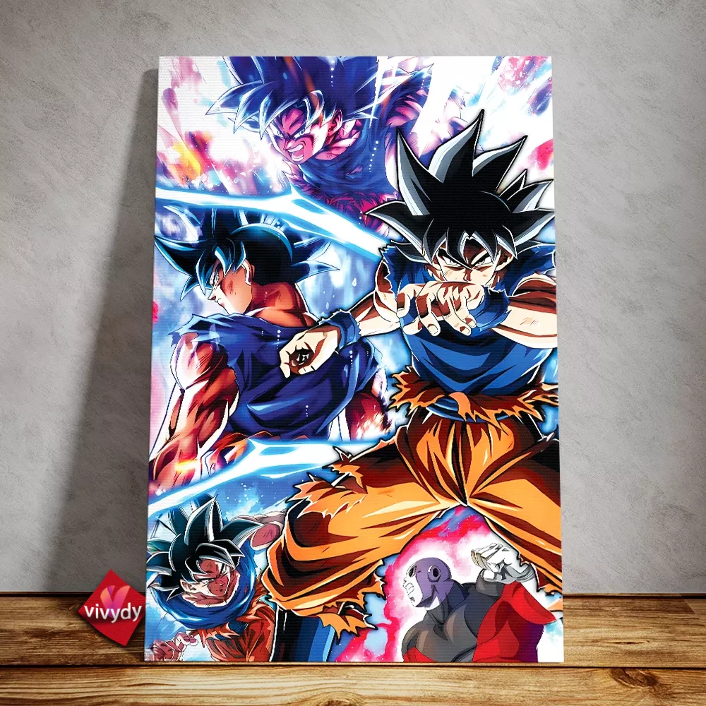 Dragon Ball Son Goku Canvas Wall Art