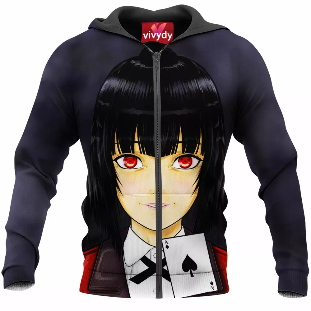 Yumeko Jabami Zip Hoodie