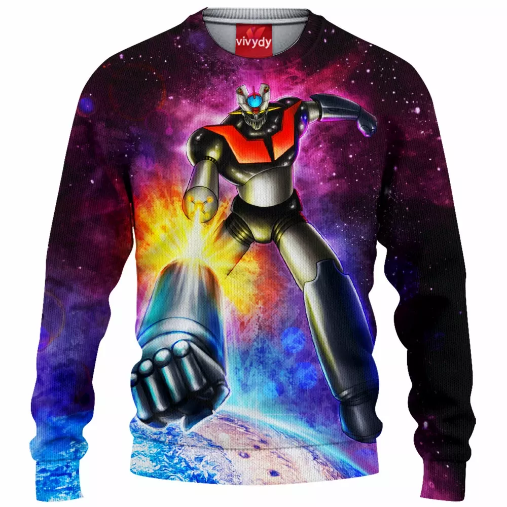 Mazinger Z Knitted Sweater