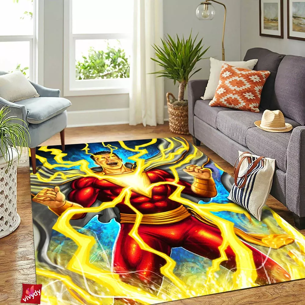 Shazam Rectangle Rug