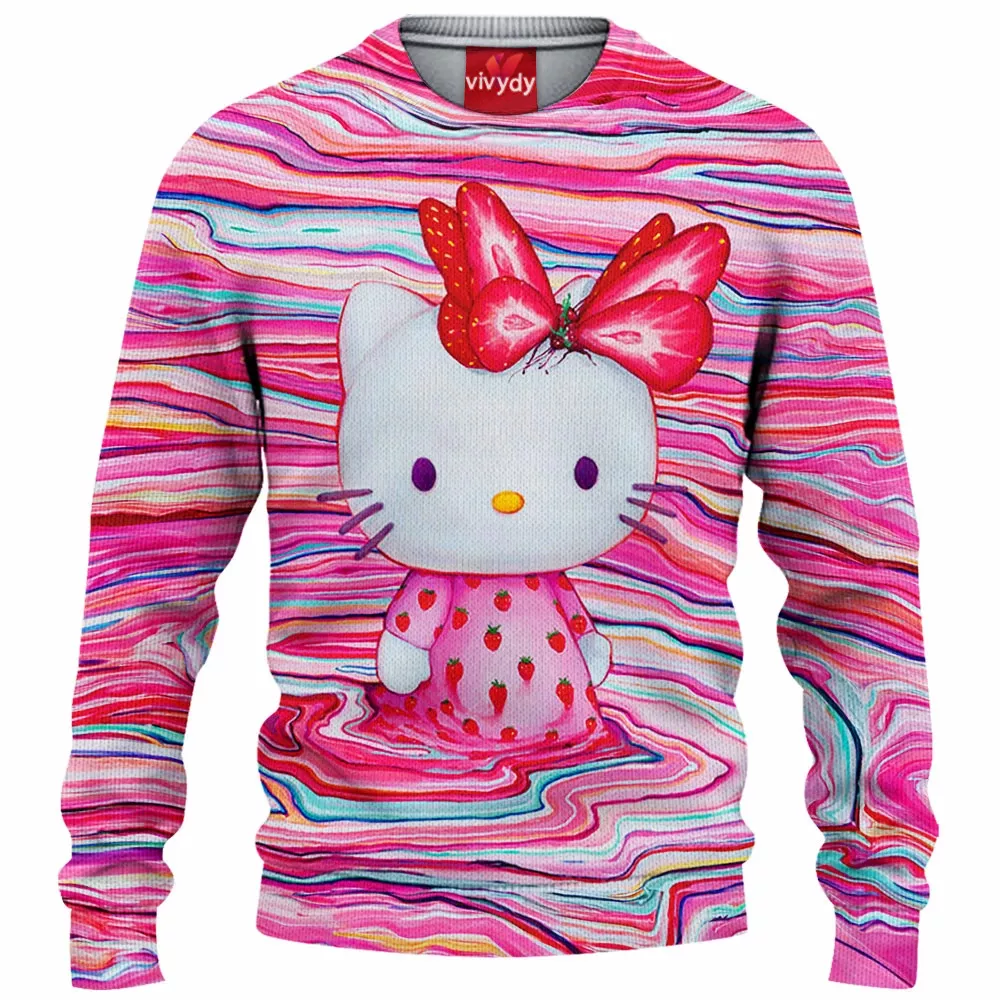 Hello Kitty Knitted Sweater