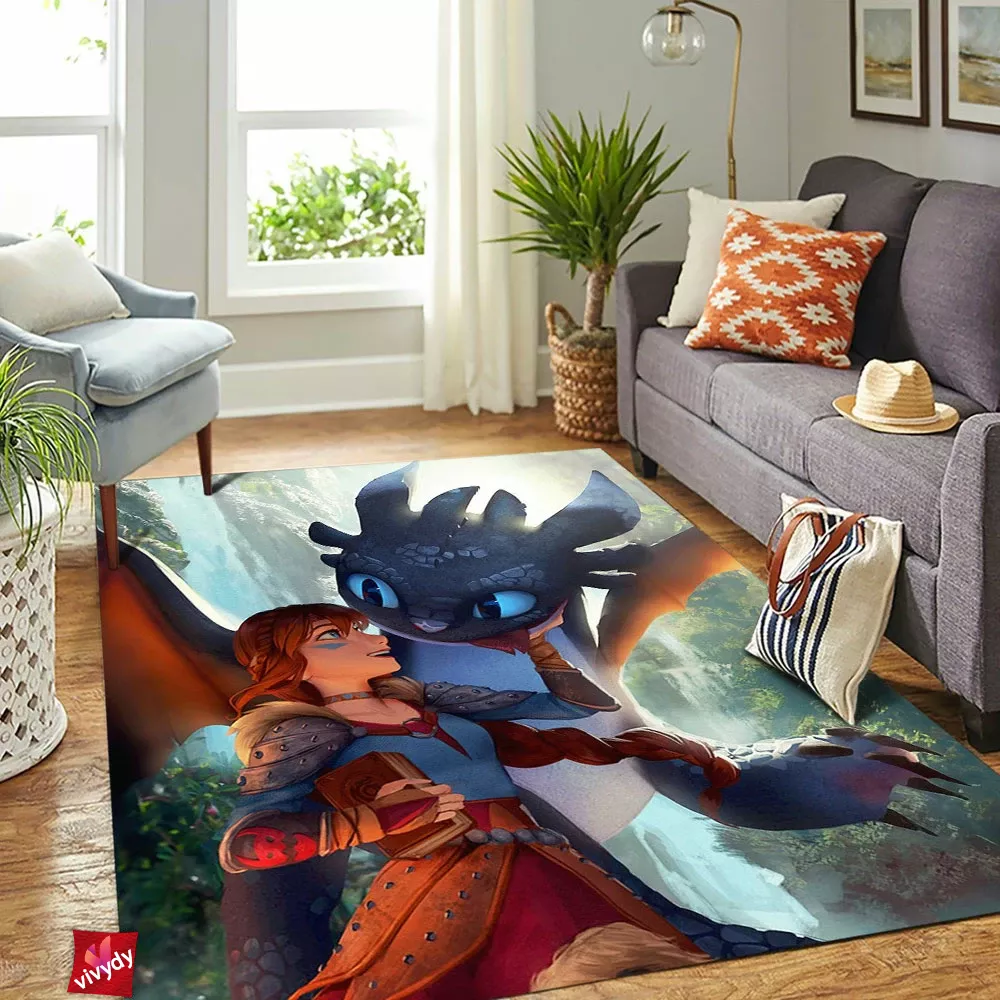 Zephyr And Dart Dragon Rectangle Rug